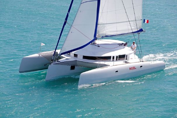 45′ Neel trimaran, very fast, very spacious, very cool