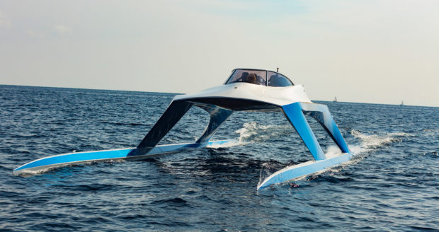 Glider Yacht catamaran