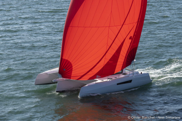 Neel 47 trimaran leads 2019 ARC transatlantic race - Aeroyacht Multihull Dealers