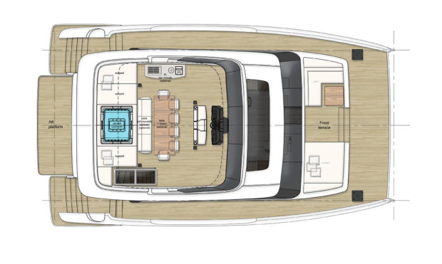 60' Sunreef Power Yacht Layout