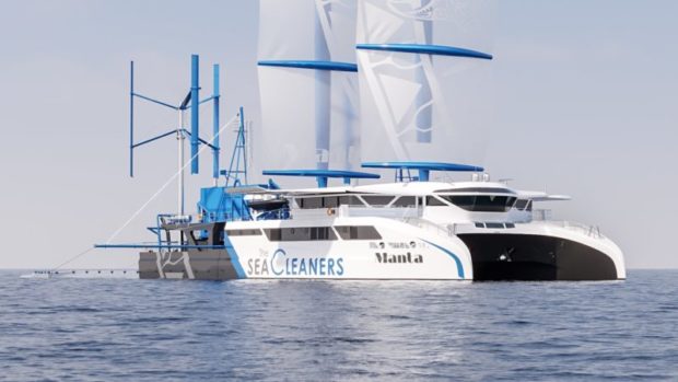 Manta - Sea Cleaner Sailing catamaran - Aeroyacht Multihull Specialists