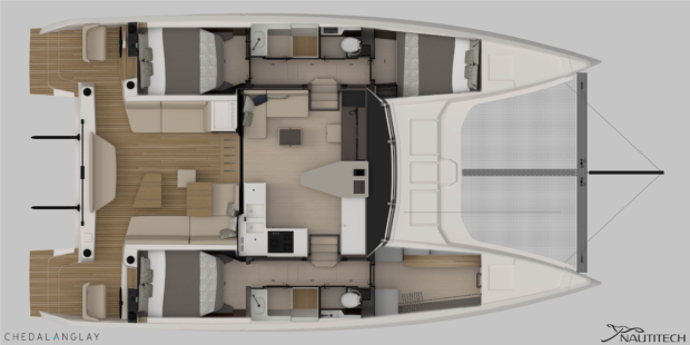 Nautitech 44 Open Layout - Owner Version with SMART Room