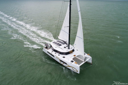 Nautitech 44 catamaran sailing photos