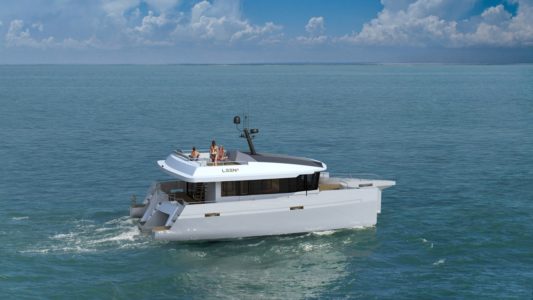 LEEN 50 Trimaran Layout - Aeroyacht Multihull Specialists