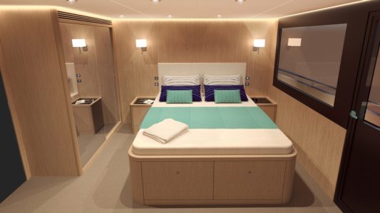 LEEN 50 Trimaran Layout - Aeroyacht Multihull Specialists