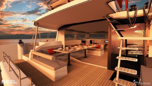 NEEL 52 trimaran - Aeroyacht Multihull Specialists