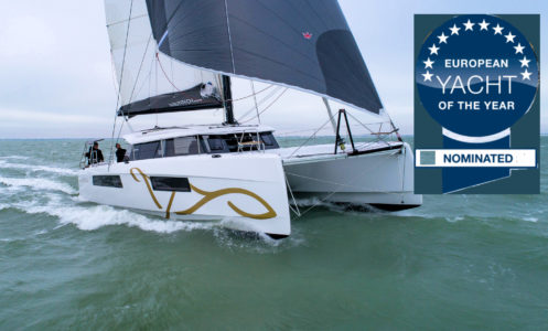 Nautitech 44 catamaran European Boat of the Year 2023 Nomination