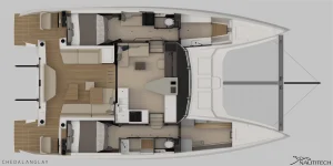 Nautitech 44 Layout