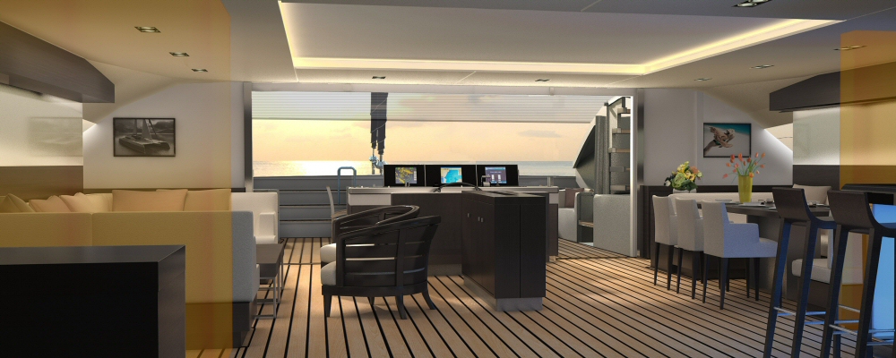 Aeroyacht 110 superyacht catamaran