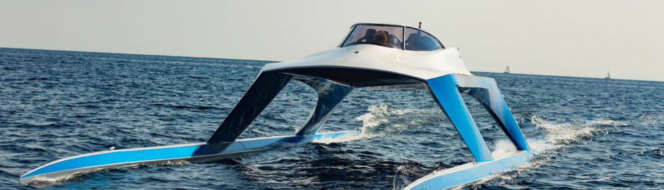 Glider Yacht catamaran