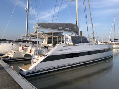 Nautitech 542 Soko Maravu Aeroyacht launch Feb 2019