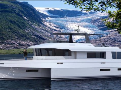 LEEN Trimaran new Trawler Multihull by NEEL - Aeroyacht Official US dealer