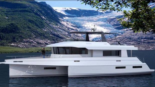 LEEN Trimaran new Trawler Multihull by NEEL - Aeroyacht Official US dealer