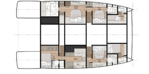 60' Sunreef Power Yacht Layout