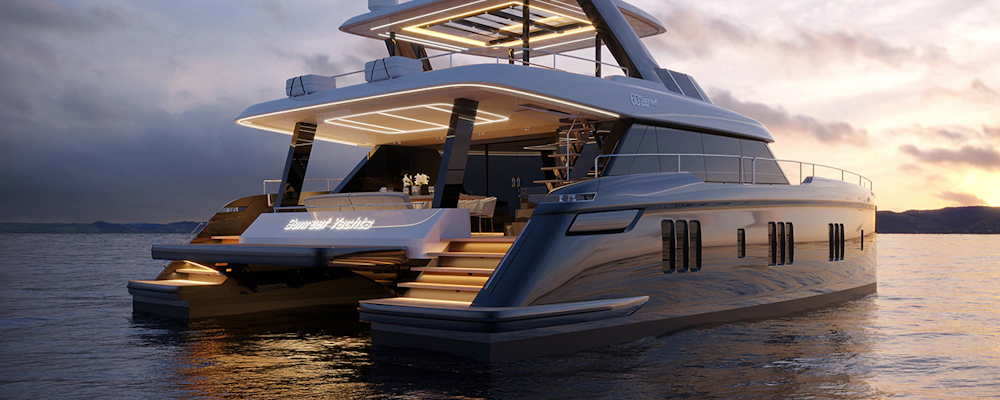 New Sunreef 60 power catamaran power yacht