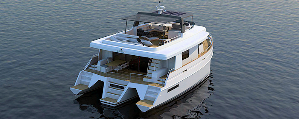 Leen 72 and Leen 56 Power Trimaran - Long Range Cruising Trawler Yachts