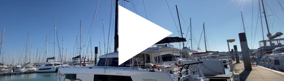 Nautitech 44 catamaran walkaround review video