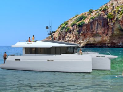 LEEN 50 Trimaran trawler yacht by Aeroyacht