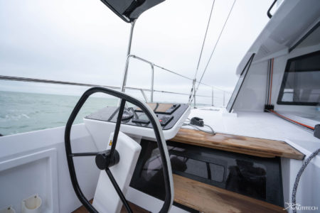 Nautitech 44 catamaran sailing photos