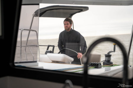 Nautitech 44 catamaran sailing photos