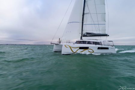 Nautitech 44 catamaran sailing photos