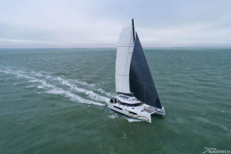 Nautitech 44 catamaran sailing photos
