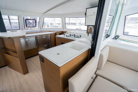 Nautitech 44 catamaran sailing photos