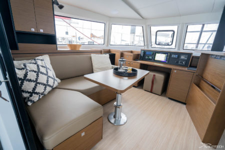 Nautitech 44 catamaran sailing photos