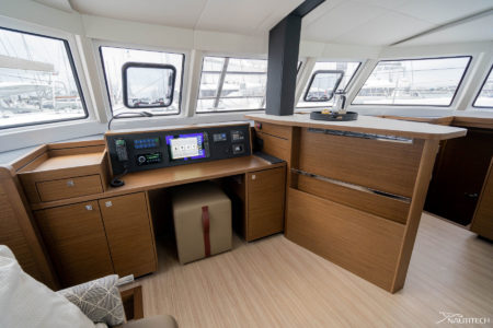 Nautitech 44 catamaran sailing photos