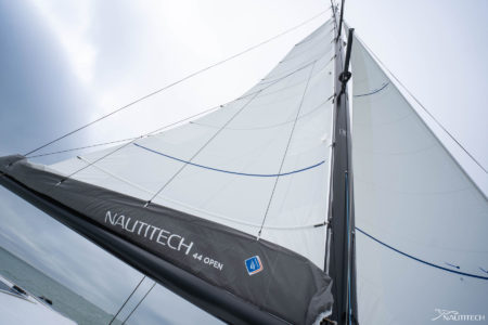 Nautitech 44 catamaran sailing photos