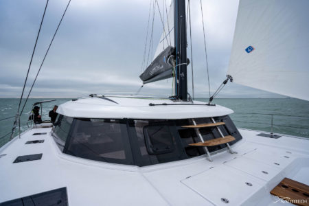 Nautitech 44 catamaran sailing photos