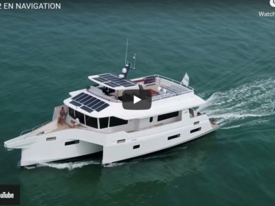 LEEN 72 trimaran power yacht video