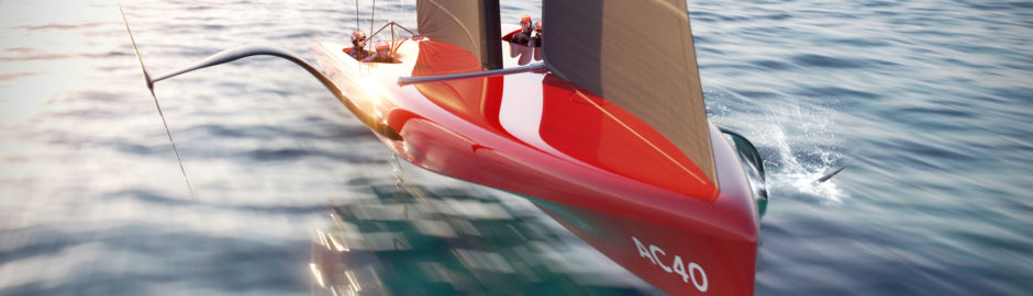 AC40 McConaghy Americas Cup Yacht Aeroyacht