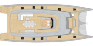 McConaghy MC82P Power catamaran Layout