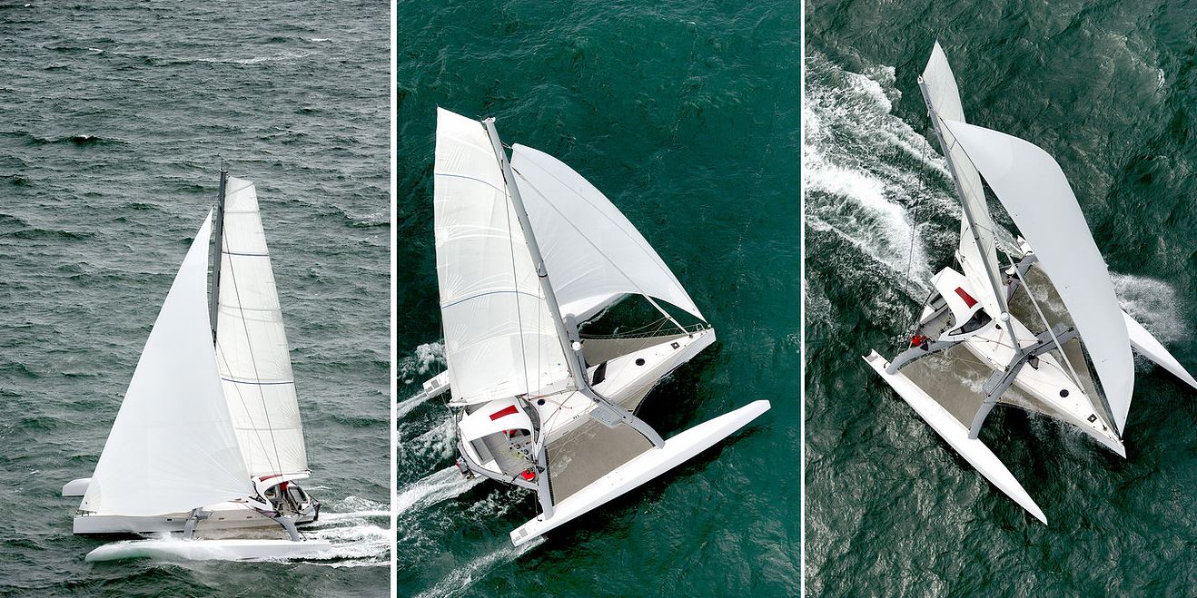 Beautiful Curves made for the Ocean – The McConaghy 50 “FINN” Trimaran