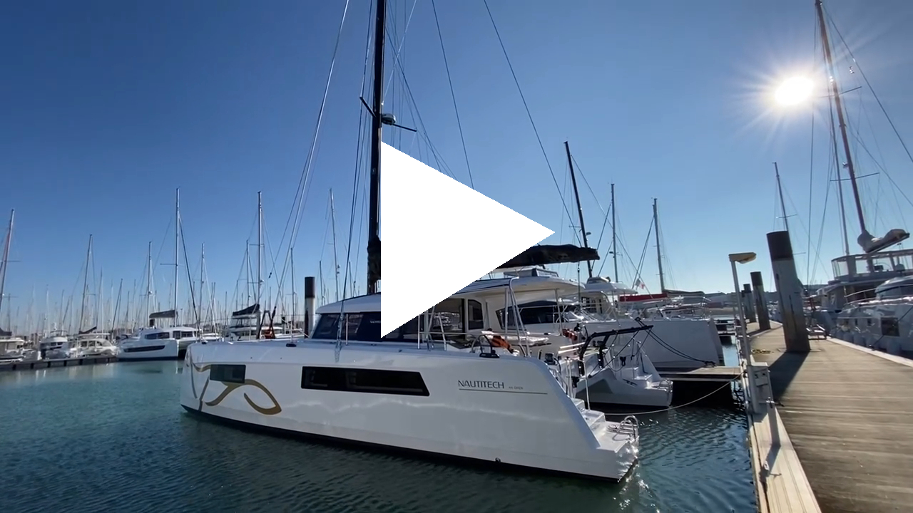 NAUTITECH 44 catamaran walkaround – VIDEO