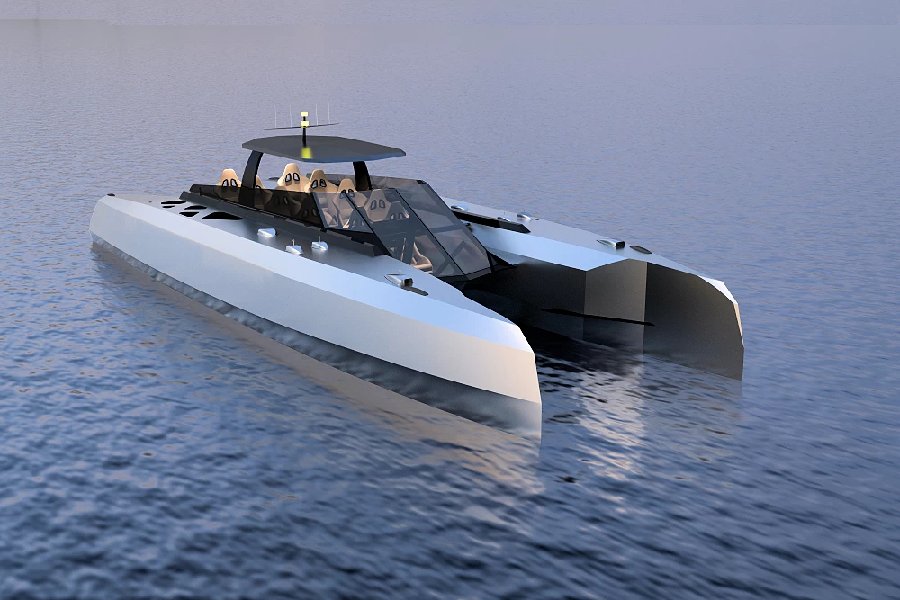 McConaghy Chase Zero13M Hydrogen Power Yacht