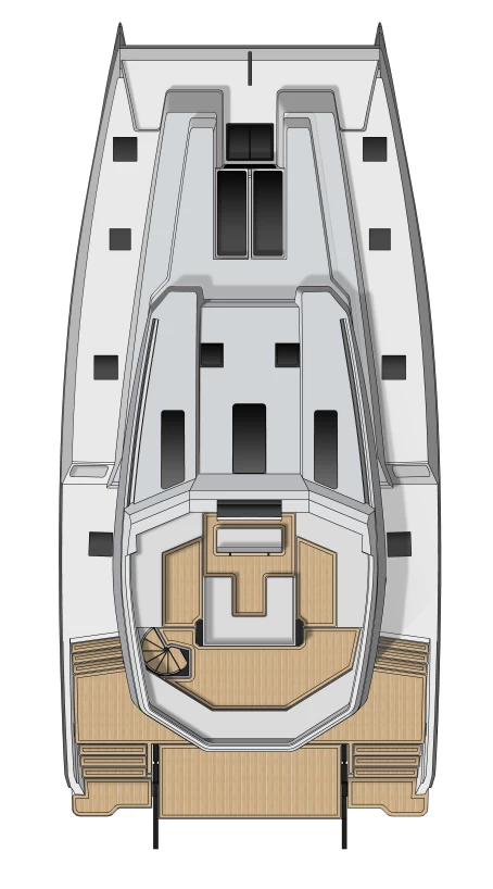 McConaghy 63 Multihull Layout