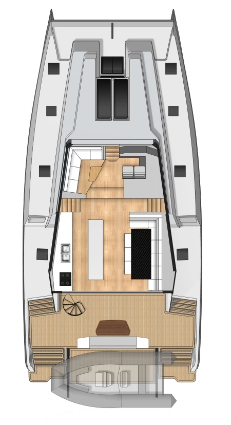 McConaghy 63 Multihull Layout