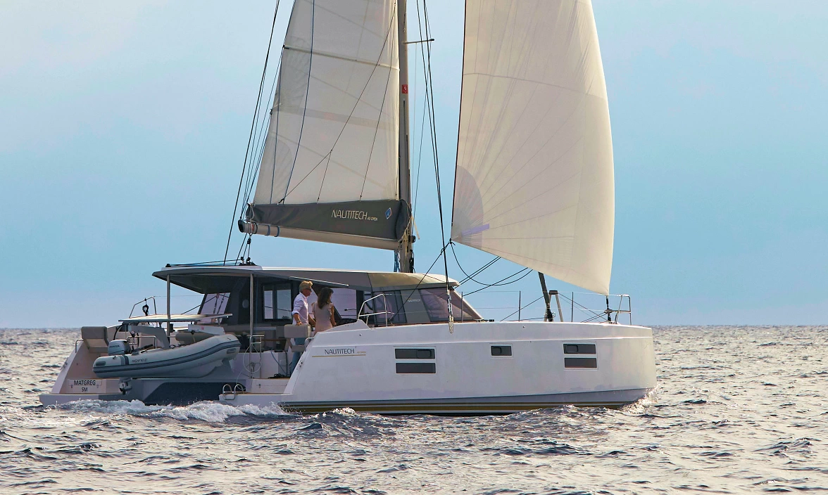 Nautitech 40 sailing multihull