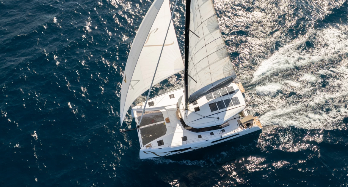 Nautitech 44 sailing multihull