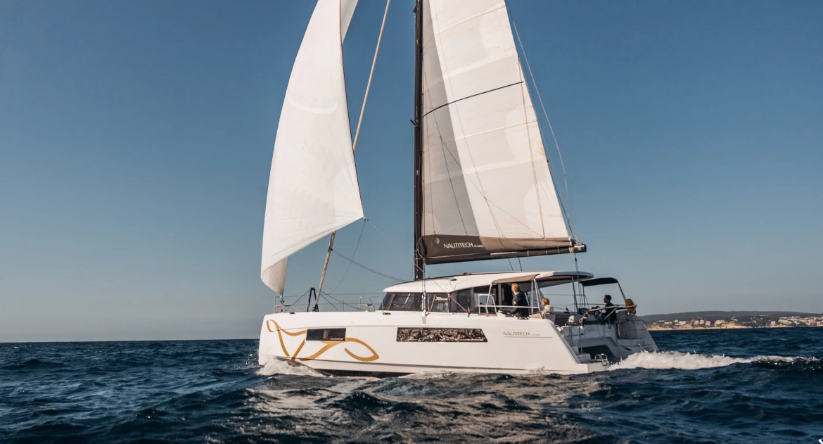 Nautitech 44 sailing multihull