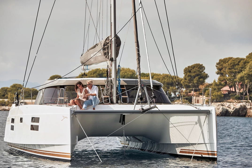 Nautitech 40 sailing multihull