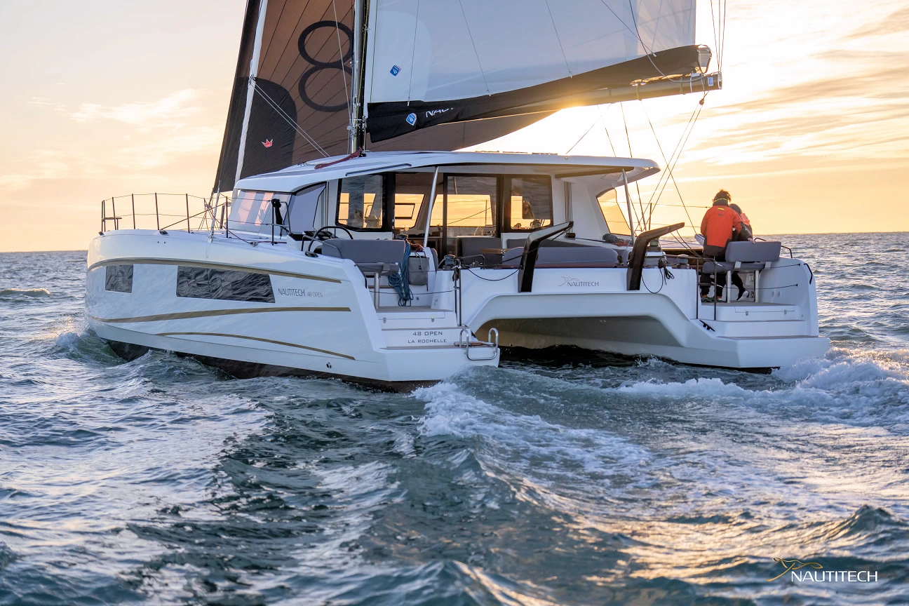 Nautitech Open 48 cruising sailing multihull