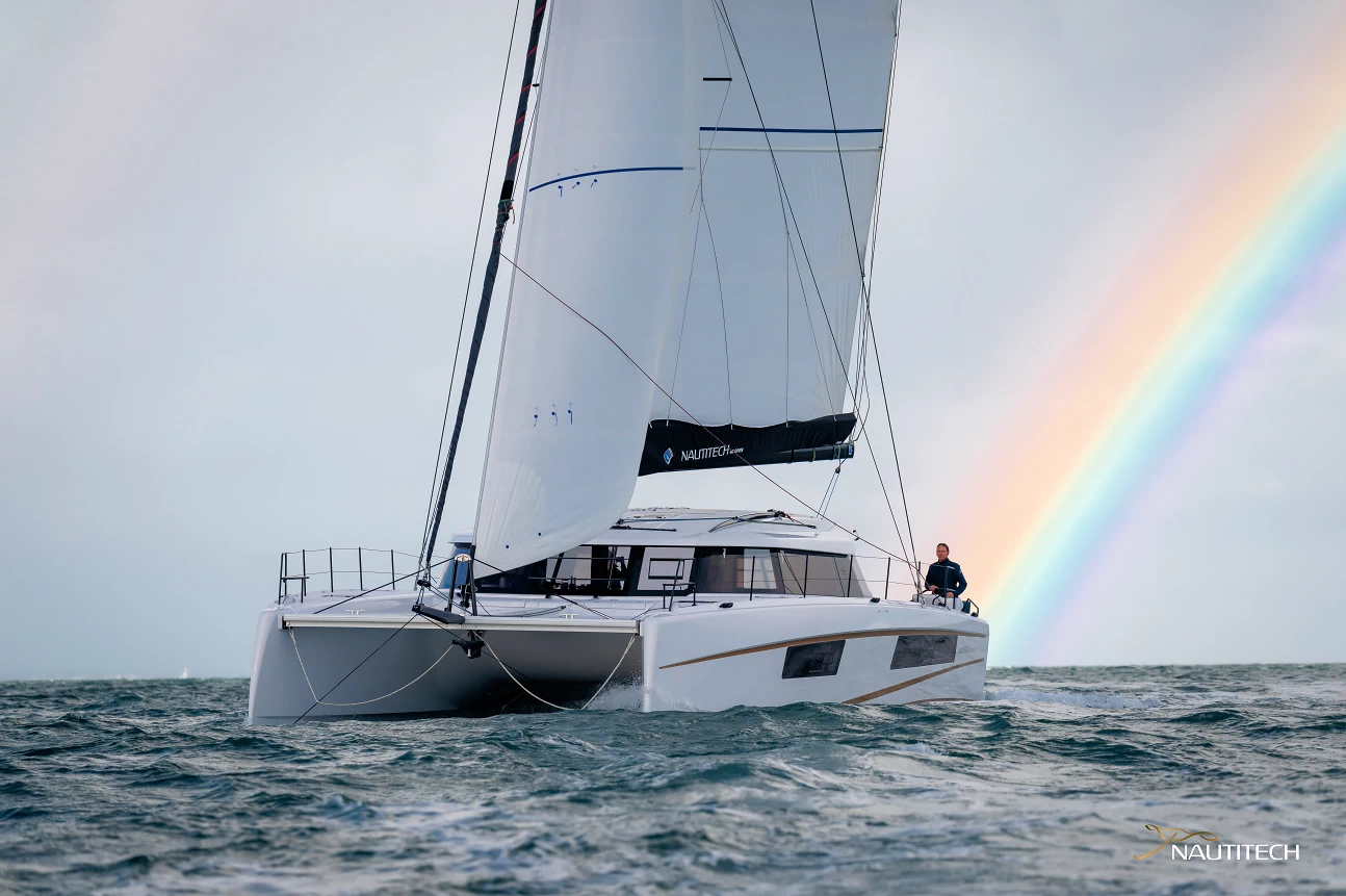 Nautitech Open 48 cruising sailing multihull