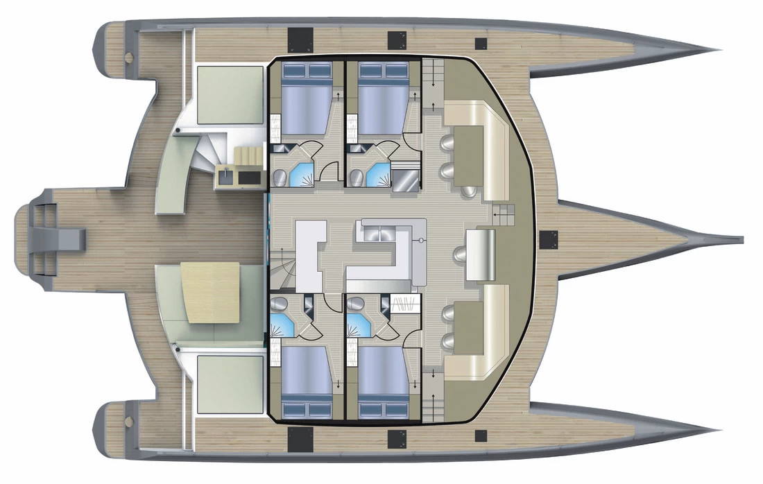 NEEL 65 cruising multihull