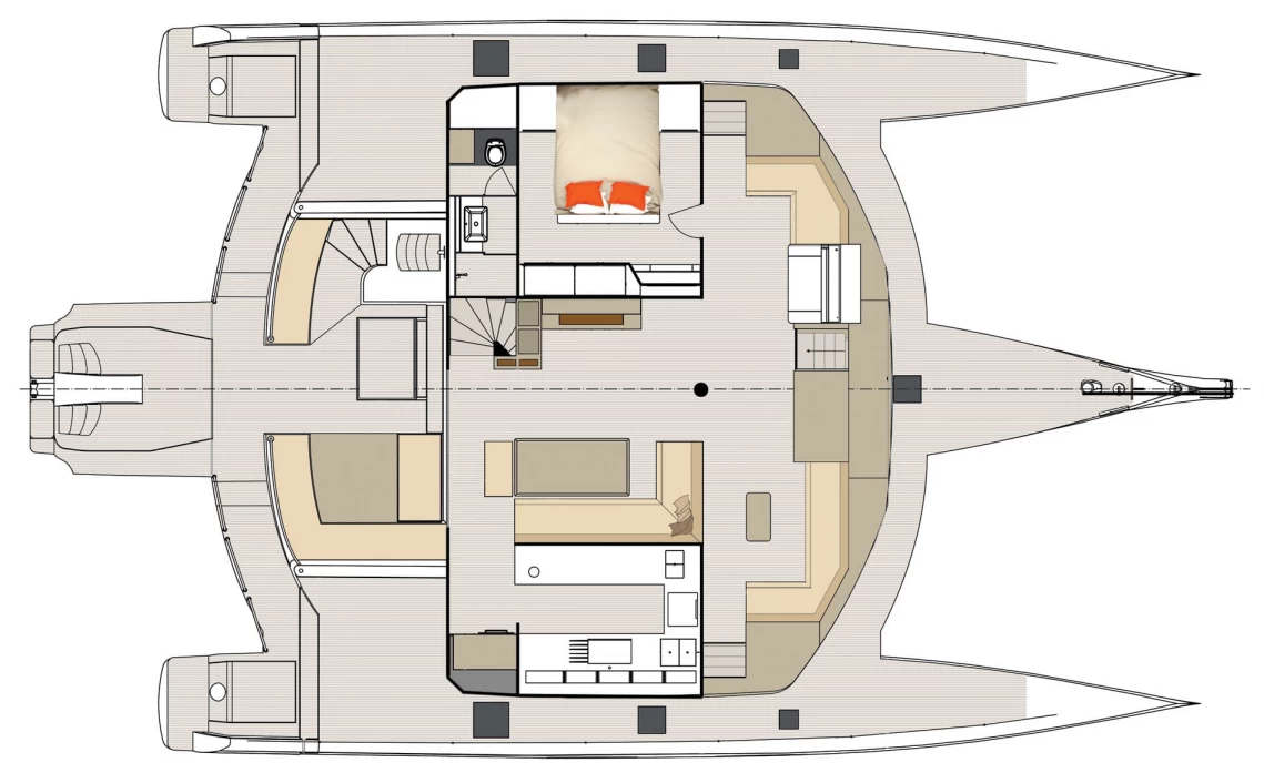 NEEL 65 cruising multihull