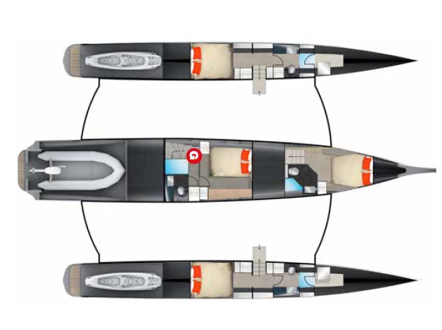 NEEL 65 cruising multihull