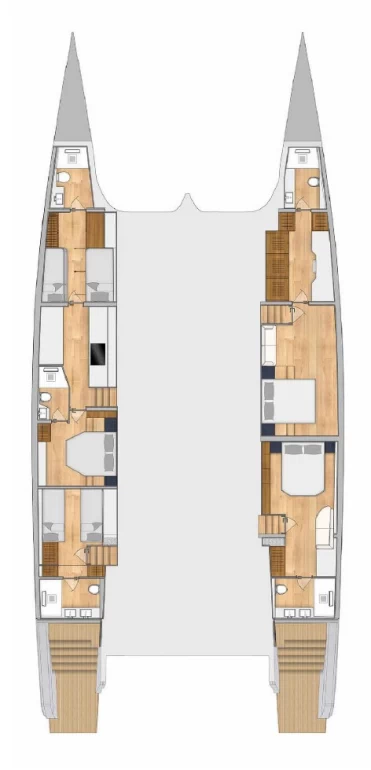 MC86 multihull sailing boat