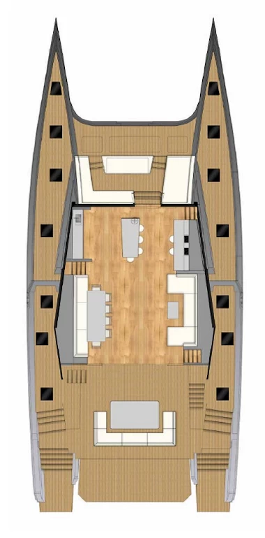 MC86 multihull sailing boat